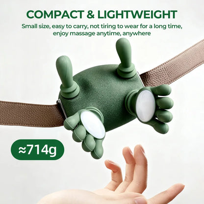 Bionic Finger Neck Shoulder Massager Wireless Trapezius Neck Cervical Kneading Massage Shawl Brushless Motor Neck masajeador